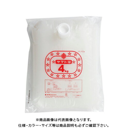 【メーカー】 ●ヤマト 【仕様】 ●仕様：キャップ付ポリ袋 ●容量：4kg ●成分：でんぷん（タピオカ）CROWN オフィス図鑑 2021 Vol.51の【 237ページ 】をご参考下さい。