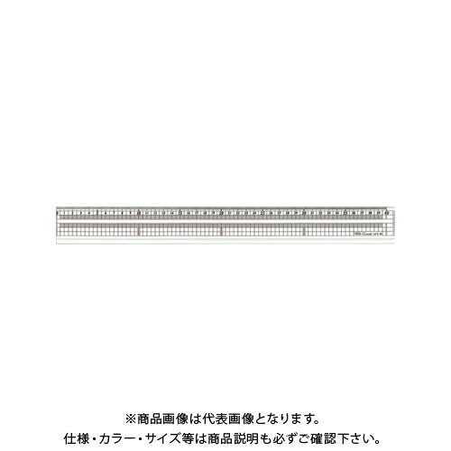 【メーカー】●共栄プラスチック【仕様】●目盛：40cm●サイズ：縦45×横410×厚3mm●材質：本体=メタクリル樹脂、プレート=ステンレス●溝線定規CROWN オフィス図鑑 2022 Vol.52の【 402ページ 】をご参考下さい。