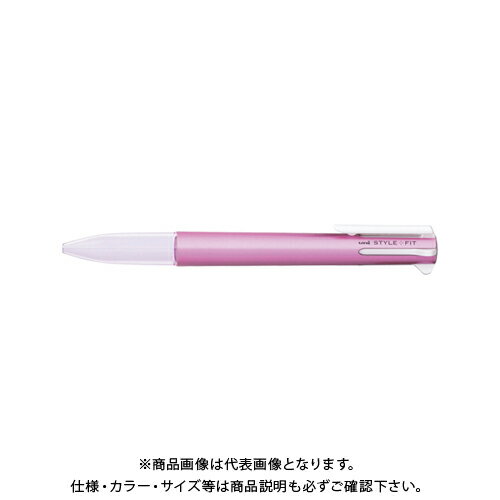 樂天商城 - 三菱鉛筆 スタイルフィット5色ホルダー Mピンク UE5H258M.13