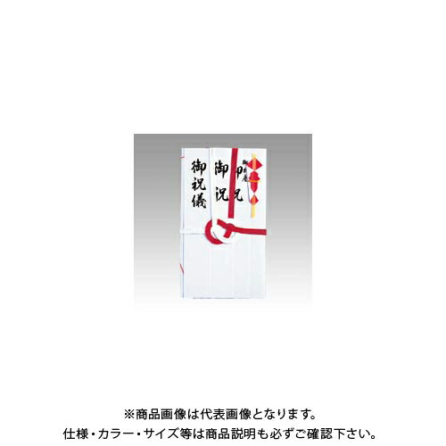 マルアイ 祝金封 赤白7本斜折 短冊入り キ-...の紹介画像2