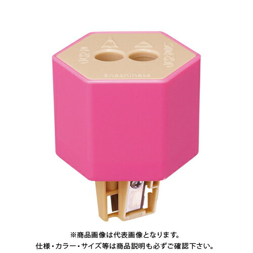 H - シヤチハタ ケズリキャップ ツイン ピンク ZKC-W2/H