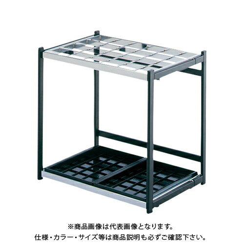 テラモト 折りたたみ式傘立 A型24本立 UB-280-224-0