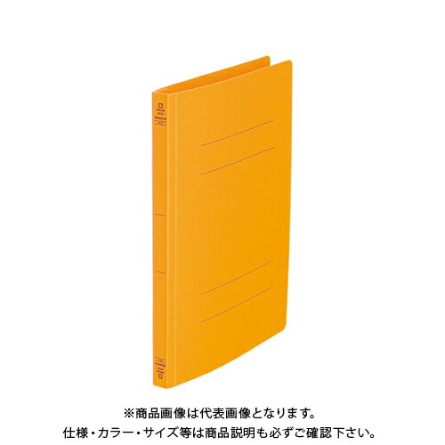 キングジム フラットFクイックイン(PP) オレンジ 4432オレ