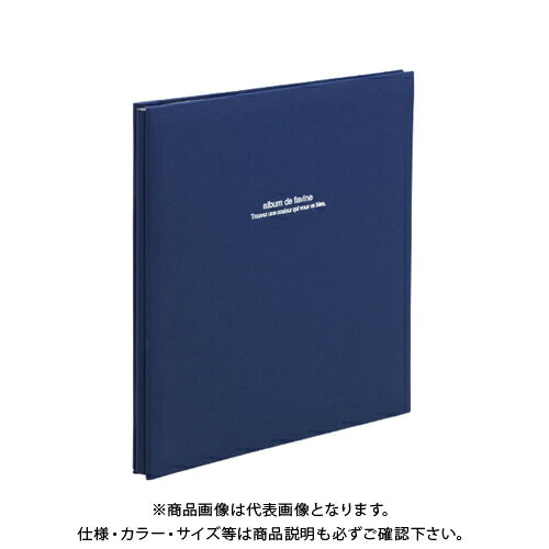 ナカバヤシ 100年台紙アルバム/ダークブルー アH-LD-191-DB