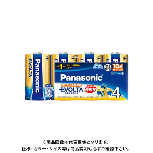パナソニック エボルタ単1 4個パック シュリンク LR20EJ/4SW パナソニック エボルタ単1 4個パック シュリンク LR20EJ/4SW