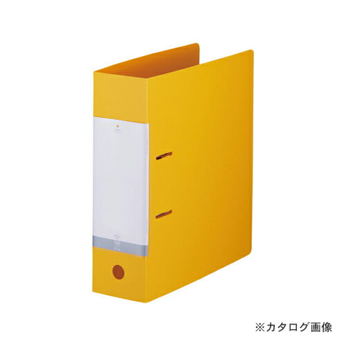 リヒトラブ Dリングファイル A4S 黄 G2290-5