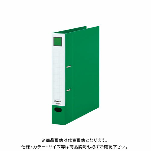 樂天商城 - キングジム レバーリングファイル Dタイプ 緑 6873ミト