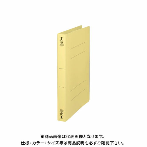 ビュートン フラットファイルPP厚綴 イエロー FF-A4SW-Y