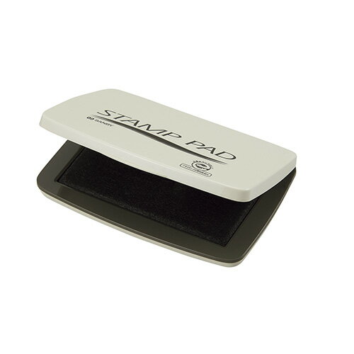 サンビー 顔料系スタンプ台中型黒 SA-22