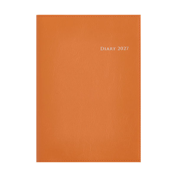 【 メーカー 】 ●(株)高橋書店 【 特長 】 ●スタンダードな記入形式、上品なフォント、見やすく紙面になじむ刷色など、ストレスなくお使いいただけるのが人気の理由です。 ●月間ページがまとまった月間集約型のページ構成は、月をまたぐ予定管理に便利。 ●自由に使える大人気シリーズ ●月間予定表：スッキリとしたレイアウトが使いやすいブロック式。左側には横ケイ式カレンダーも付いているので、長期にわたる予定も管理しやすいです。 ●週間予定表：左にスケジュール、右に横ケイメモが付いているベーシックなレフト式。スケジュール欄には時間目盛りが付いているので、複数の予定管理にも便利。メモスペースには会議の内容をメモしたり、思いついたことを書き込んだり、自由な使い方ができます。 【 仕様 】 ●色(柄)：オレンジ ●規格サイズ：A5 ●表紙素材：PVC ●ページ数：192 ●始まり曜日：月曜始まり ●始まり月：12 ●主レイアウト：1週間+メモ ●レイアウト1：ウィークリー ●レイアウト2：週間 ●レイアウト1：レフト ●六曜の有無：有 ●掲載期間(月間ページ)：2026年12月1日〜2028年3月31日 ●掲載期間(週間ページ)：2026年11月30日〜2028年1月9日 ●しおり本数：2 ●ペン差し：なし ●綴じ方：糸かがり ●メモページ：あり ●ポケット：なし ●切り取りメモ：- ●縦×横×奥行：210×148×13mm ●重さ：330g ●付録：【本文付録】印紙税額一覧表 【別冊】なし 【別紙付録】なし 【WEB版付録】あり 【 注意事項 】 ※仕入先在庫なくなり次第、販売終了となります。 ※完売の際はご容赦ください。 【 検索ワード 】 高橋書店 2027 手帳 予定表 ダイアリー スケジュール帳