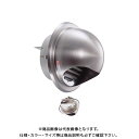 宇佐美工業 丸型フード付ガラリ 溶接組立式 防火ダンパー付 φ75 ブラック (36ヶ入) GN75SHD-BK