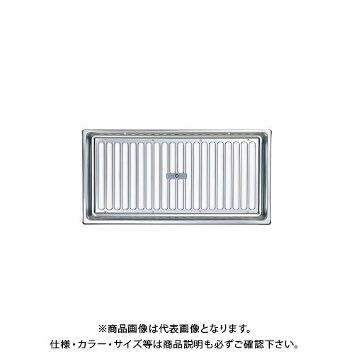 宇佐美工業 床下換気口 蘭 ボックスタイプ リフォーム住宅推奨品(後付施工)スライド式 シルバー (10×2入) YRS2040-SM