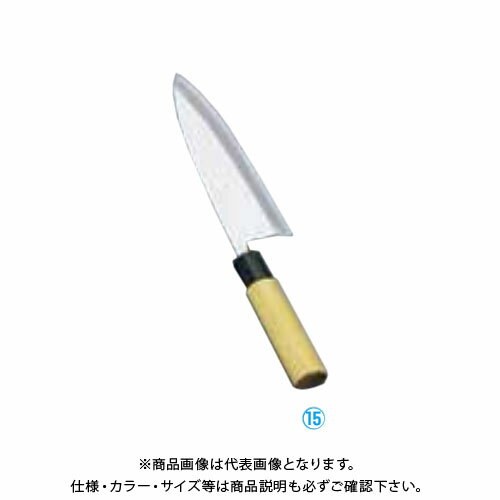 TKG 遠藤商事 堺實光 匠練銀三 出刃(片刃) 15cm 37532 AZT3903 7-0281-1503