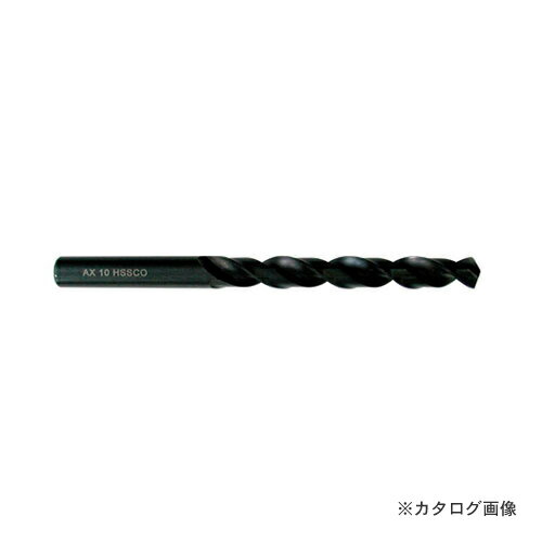 【メーカー名】●アックスブレーン（株）【用途】●鉄工・ステンレス・難削材用【特長】●刃先は食い付が良いクロスシンニング加工！【仕様】●直径：1.3mm●溝長：16mm●全長：38mm