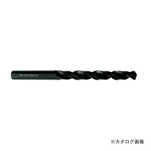 【メーカー名】●アックスブレーン（株）【用途】●鉄工・ステンレス・難削材用【特長】●刃先は食い付が良いクロスシンニング加工！【仕様】●直径：8.2mm●溝長：75mm●全長：117mm