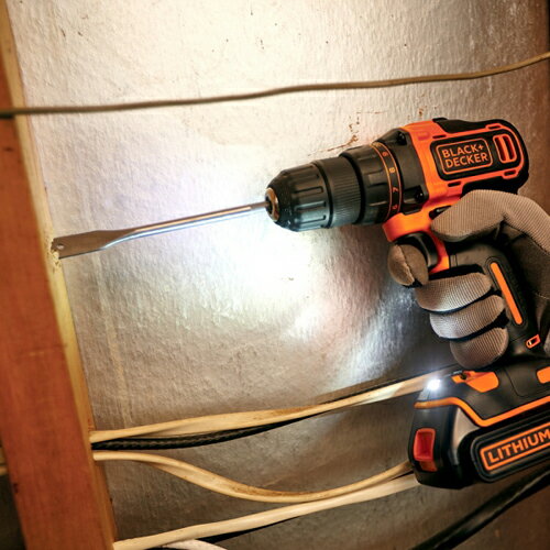 ブラックアンドデッカー BLACK＆DECKER BDCDD186K-JP 18V ドリルドライバー