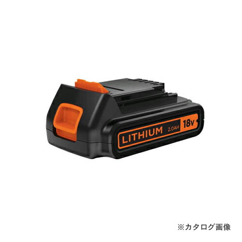 ブラックアンドデッカー BLACK＆DECKER 18v 2.0Ahリチウムイオンバッテリーパック(新ロゴデザイン) BL2018-JP 7500 589973