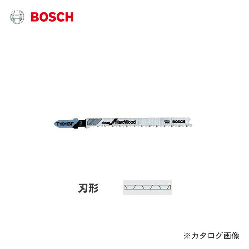 【訳あり】【メール便配送】ボッシュ BOSCH T-101BF ジグソーブレード (木工用) 5本入【在庫処分特価】