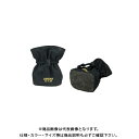 デンサン DENSAN キャタツソックス(ワイドタイプ) ひもタイプ(底面フェルト製) ブラック (4個入) KS-7L-BK