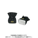 デンサン DENSAN キャタツソックス(ワイドタイプ) ひもタイプ(底面滑り止付) ブラック (4個入) KS-7SL-BK