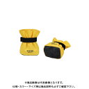 デンサン DENSAN キャタツソックス(ワイドタイプ) マジックテープタイプ(底面フェルト製) イエロー (4個入) KS-8L-YL