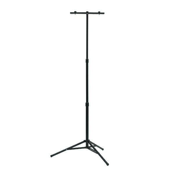 ライトスタンド 三段式ポール 高さ835mm〜2010mm 床面保護用ゴム脚付 デンサン DENSAN PD-5ST