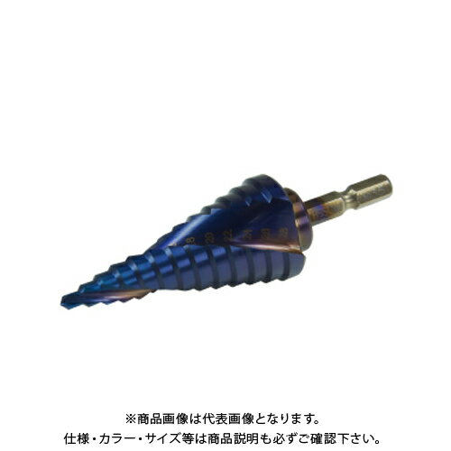 Other - デンサン DENSAN ステップドリル（スパイラルタイプ） 段数:13 DSCH-428