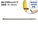ジェフコム JEFCOM 手でちぎれるケーブルタイセット 150mmタイプ 100本 CTH-15S-1510
