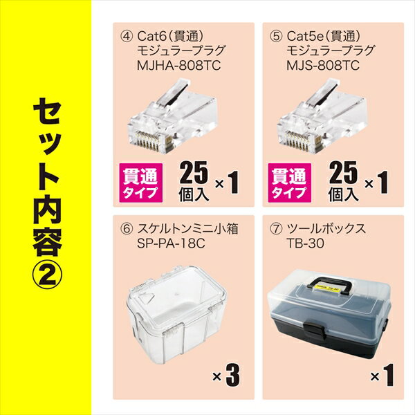 JEFCOM ジェフコム LANツールキット L-KIT-P