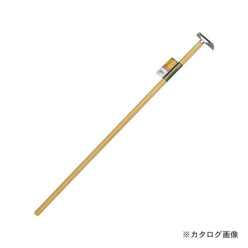 石黒金属 ステンレス木柄（長）草かきホー A-105のサムネイル