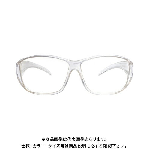 エニックス 花粉粉塵保護メガネ グラスオンタイプ クリア CKG-01-4