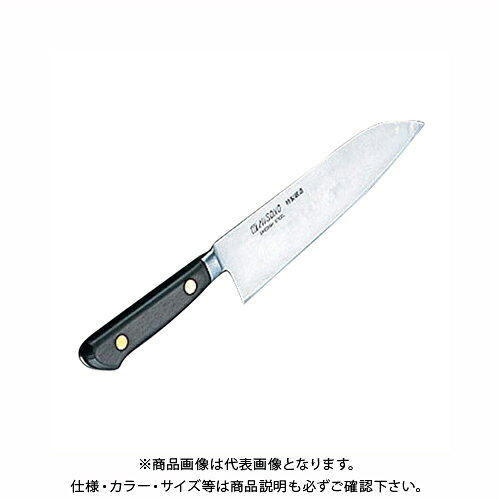 【※※ ご購入の前に必ずお読みください ※※】 こちらの商品は、お取り寄せに送料がかかる商品となっており、 少しでもお安く提供させていただくため、同じ仕入先のご注文とまとめて発注を行っています。 注文状況によりましては、商品の発送に約1ヶ月ほどお時間を頂く場合がございます。 お急ぎの場合は、お問い合わせフォームよりご連絡ください。 ※別途送料が必要です。 【注意】 ※ご注文後に納期に時間がかかる理由等でのキャンセルはお受けできかねますので 予めご了承頂ますよう、お願い致します。 【メーカー】 ●Mosono 【特長】 ●庖丁は両刃、右仕様となります ●1本1本手打ち鍛造してつくり上げた、刃持ちの良さと鋭い切れ味を誇る研ぎやすいハガネ包丁の傑作 ●ハガネ包丁なので錆びやすい 【仕様】 ■サイズ：全長250mm　刃渡り140mm ■重量：125g ■材質：ハイカーボン高純度工具鋼・ハンドル…黒強化木 【材質・仕上げ】 ●ハイカーボン高純度工具鋼 ハンドル：黒強化木 【サイズ】 ●全長250mm　刃渡り140mm 【原産国】 ●日本 【質量】 ●125g 【関連商品】 Misono 骨スキ角大（鳥魚庖丁） No.145 Misono 骨スキ角型（鳥魚庖丁） No.141 Misono 骨スキ丸型 No.142 Misono 牛刀 No.112 Misono 牛刀 No.118 Misono 牛刀 No.111 Misono 三徳庖丁 No.181 Misono 中三徳 No.183 &nbsp; &nbsp;