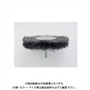 サンフレックス 軸付ホイールワイヤーブラシ100mm径(鋼線) No.4024