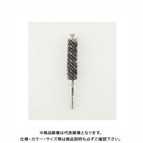 【※※ ご購入の前に必ずお読みください ※※】 こちらの商品は、お取り寄せに送料がかかる商品となっており、 少しでもお安く提供させていただくため、同じ仕入先のご注文とまとめて発注を行っています。 注文状況によりましては、商品の発送に約1ヶ月ほどお時間を頂く場合がございます。 お急ぎの場合は、お問い合わせフォームよりご連絡ください。 ※別途送料が必要です。 【注意】 ※ご注文後に納期に時間がかかる理由等でのキャンセルはお受けできかねますので 予めご了承頂ますよう、お願い致します。 【メーカー】 ●サンフレックス 【特長】 ●ペンキ剥がし、サビ落とし、バリ取り、スケール調整等、幅広い用途にご利用頂けます！ ●冷間圧延により硬度を高め、ブラシ用線材に多用されています ●鉄板の錆落とし、塗装剥がし、メッキ下地処理、溶接面仕上、微小バリ取り、ゴム成型品のバリ取り等の各種作業に有効です ●チャック等で滑らない六角軸を採用しております 【仕様】 ■線径：0.15mm ■軸径：6φ ■許容回転数：3.000rpm ■先端サイズ：直径10×50mm厚 ■重量：27g ■材質：鋼線 【材質・仕上げ】 ●鋼線 【サイズ】 ●先端部　直径10×厚さ50mm 【質量】 ●27g 【関連商品】 サンフレックス ツイスト型軸付ワイヤーブラシ16mm径（鋼線） No.4213 サンフレックス ツイスト型軸付ワイヤーブラシ24mm径（鋼線） No.4215 サンフレックス ツイスト型軸付ワイヤーブラシ16mm径（真鍮線） No.4233 サンフレックス ツイスト型軸付ワイヤーブラシ24mm径（真鍮線） No.4235 サンフレックス タンピコ繊維ブラシ（60mm径） No.4432 サンフレックス タンピコ繊維ブラシ（75mm径） No.4433 サンフレックス タンピコ繊維ブラシ（100mm径） No.4434 &nbsp; &nbsp; &nbsp;