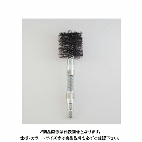 【※※ ご購入の前に必ずお読みください ※※】 こちらの商品は、お取り寄せに送料がかかる商品となっており、 少しでもお安く提供させていただくため、同じ仕入先のご注文とまとめて発注を行っています。 注文状況によりましては、商品の発送に約1ヶ月ほどお時間を頂く場合がございます。 お急ぎの場合は、お問い合わせフォームよりご連絡ください。 ※別途送料が必要です。 【注意】 ※ご注文後に納期に時間がかかる理由等でのキャンセルはお受けできかねますので 予めご了承頂ますよう、お願い致します。 【メーカー】 ●サンフレックス 【特長】 ●ぺンキ・サビ落とし、汚れ取り、塗装下地作り等の作業に！ ●冷間圧延により硬度を高め、ブラシ用線材に多用されています ●鉄板の錆落とし、塗装剥がし、メッキ下地処理、溶接面仕上、微小バリ取り、ゴム成型品のバリ取り等の各種作業に有効です ●チャック等で滑らない六角軸を採用しております 【仕様】 ■線径：0.2mm ■軸径：（対辺6.35mm） ■ツイスト型 ■許容回転数：3.000rpm ■商品サイズ：全長170mm ■先端部サイズ：直径24×長さ50mm ■重量：45g ■材質：鋼線 【材質・仕上げ】 ●鋼線 【サイズ】 ●全長170mm 【質量】 ●45g 【関連商品】 サンフレックス 六角軸 ツイスト型ワイヤーブラシ10mm径（鋼線） No.4211H サンフレックス 六角軸 ツイスト型ワイヤーブラシ16mm径（鋼線） No.4213H サンフレックス 六角軸 ツイスト型フレキ付ワイヤーブラシ16mm径（鋼線） No.4214H サンフレックス 六角軸 ツイスト型ワイヤーブラシ24mm径（鋼線） No.4215H サンフレックス 六角軸 ツイスト型フレキ付ワイヤーブラシ24mm径（鋼線） No.4216H サンフレックス 六角軸 ツイスト型ワイヤーブラシ16mm径鋼線（フレキシブル） No.4217H &nbsp; &nbsp; &nbsp; &nbsp;
