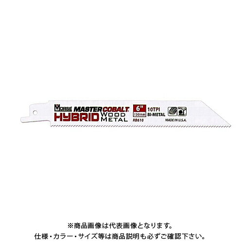 M.K. モールス マスターコバルト・ハイブリッド・バイメタル・セーバーソー・ブレード(木材・金属用)RB61014T05