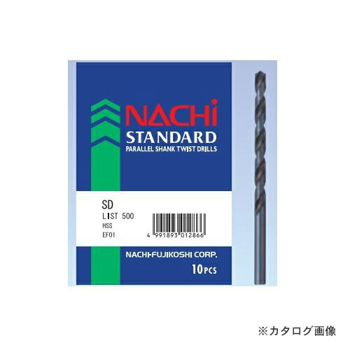 不二越 (ナチ) ハイスドリル 10本入 SD6.45 (ストレートシャンクドリル) 不二越 (ナチ) ハイスドリル 10本入 SD6.45 (ストレートシャンクドリル)