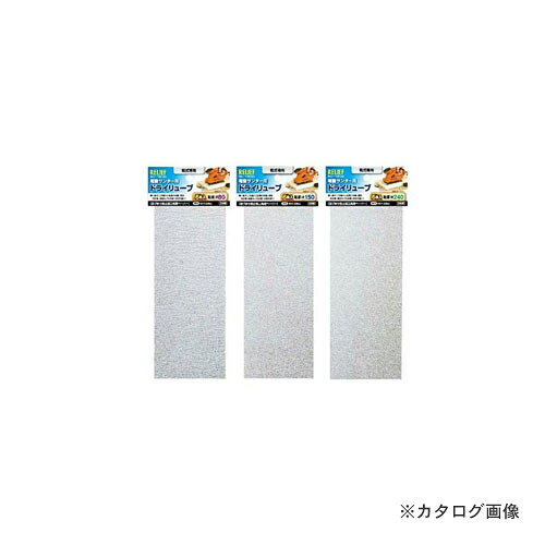 【メーカー】 ●イチネンMTMツール事業部(ミツトモ) 【特徴】 ●電動サンダー・サンディングブロック・ハンディーサンダーの他、床木などに巻き付けて使用すると、平滑な仕上げが得られます。 【仕様】 ●荒目・中目・細目 ●サイズ：93×228mm 【用途】 ●空研用。 ●金属・木工・樹脂などの研磨・研削や、ペンキ・汚れ落としに最適です。
