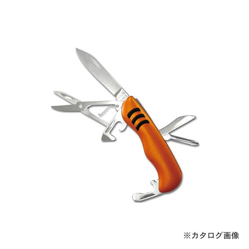 【メーカー名】 ●（株）コンテック 【特長】 ●よく使うツールをこれ一本で携帯！ ●作業、キャンプ、釣りなどに 【仕様】 ●カラー：オレンジ ●寸法：約H73×D15×W24mm (本体収納時・キーホルダーを含まない) ●質量：46g(キーホルダーを含まない) ●材質(本体)： ツール：ステンレス 持ち手：アルミ ●材質(キーホルダー部)：亜鉛合金、ニッケルメッキ ●ツール： 1)ナイフ 2)ハサミ 3)缶切り 4)穴あけ 5)(+)ドライバー 6)(-)ドライバー 7)ワイヤーストリッパー 8)栓抜き 【関連商品】 コンテック NHB-05 サバイバルバーナー コンテック KE-190 ミニ4トクツール(グリーン) コンテック KE-191 ミニ4トクツール(パープル) コンテック KE-192 ミニ8トクツール(ブルー) コンテック KE-194 ミニ14トクツール(レッド) コンテック KE-195 ミニ14トクツール(モスグリーン) コンテック KE-196 ミニ7トクツール(ブラック) &nbsp; &nbsp; &nbsp;