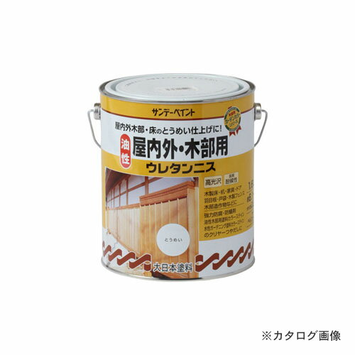 サンデーペイント #265732 SP油性木部ウレタン 透明 1600M