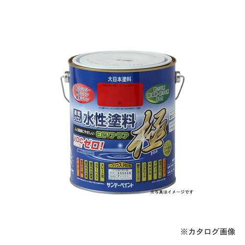 【メーカー名】 ●サンデーペイント(株) 【特長】 ●揮発性有機溶剤（トルエン・キシレンなど）をまったく含まないので、いやな臭いのしない無臭タイプの水性塗料（ゼロVOC） ●鉛、クロムなどの有害な物質を使用していない塗料。 ●シリコン樹脂と異層構造樹脂配合で、汚れにくく耐久性にも優れた高性能塗料。 ●酸性雨や酸性雪・排気ガス・塩害に強い塗料。 ●エナメル調の美しいつや有りに仕上がります。 ●厚塗りしてもタレにくく、刷毛さばき性に優れた塗料。 【仕様】 ●商品サイズ：縦150×横140×高さ150(mm) ●容量：1600ml ●色：アイボリーW 【関連商品】 サンデーペイント #276837 SP水性エコアクア ライトグリーン 14L サンデーペイント #276844 SP水性エコアクア ライトグレー 14L サンデーペイント #276851 SP水性エコアクア ライトブルー 14L サンデーペイント #276912 SP水性エコアクア レモン 14L サンデーペイント #273478 SP水性エコアクア Dブラウン 1600M サンデーペイント #273713 SP水性エコアクア MIアイボリー 1600M サンデーペイント #273744 SP水性エコアクア MIベージュ 1600M サンデーペイント #273577 SP水性エコアクア Pグレー 1600M サンデーペイント #273010 SP水性エコアクア アイボリー 1600M サンデーペイント #273034 SP水性エコアクア アオ 1600M サンデーペイント #273041 SP水性エコアクア アカ 1600M &nbsp; &nbsp; &nbsp; &nbsp;
