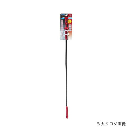 【メーカー名】 ●(株)三共コーポレーション 【特長】 ●強力ネイル・最大吸着力1.3kgの強力マグネットで精密部品やネジ等の落下物をピックアップできます。 ●フレキシブルシャフトにより目的に応じて様々な角度でご使用いただけます。 ●LED内臓で暗所での作業にも便利なWキャッチ。 【仕様】 ●全長：620mm ●重量：160g ●先端径：14mm ●LED照度：約5ルーメン／連続点灯時間 約6〜8時間 【材質・仕上げ】 ●先端ネイル：鋼線 ●パイプ部：真鍮 ●ハンドル部：アルミ合金 【関連商品】 三共 SRO-28BL LED付きWキャッチロング ブラック 三共 SRO-27G LED付きWキャッチ ゴールド 三共 SRO-27B LED付きWキャッチ ブルー &nbsp; &nbsp;