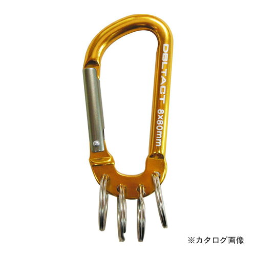 【メーカー名】 ●(株)三共コーポレーション 【特長】 ●保持した物が絡まず使い勝手抜群！ ●2連・3連・4連のラインナップ。 【仕様】 ●カラー：ゴールド×ガンメタS ●サイズ(mm):8×80mm 【材質・仕上げ】 ●アルミ合金 【関連商品】 三共 DT-AKT-361 アルミカラビナ 6mm 三共 DT-AKT-362 アルミカラビナ 6mm 三共 DT-AKT-363 アルミカラビナ 6mm 三共 DT-AKT-364 アルミカラビナ 6mm 三共 DT-AKT-365 アルミカラビナ 6mm 三共 DT-AKT-371 アルミカラビナ 7mm 三共 DT-AKT-372 アルミカラビナ 7mm 三共 DT-AKT-373 アルミカラビナ 7mm 三共 DT-AKT-374 アルミカラビナ 7mm 三共 DT-AKT-375 アルミカラビナ 7mm 三共 DT-AKT-381 アルミカラビナ 8mm 三共 DT-AKT-382 アルミカラビナ 8mm 三共 DT-AKT-384 アルミカラビナ 8mm 三共 DT-AKT-385 アルミカラビナ 8mm &nbsp;