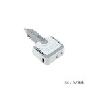 セーブ・インダストリー コンセントとUSB端子 いっしょに使えるカーインバーター SV-5707