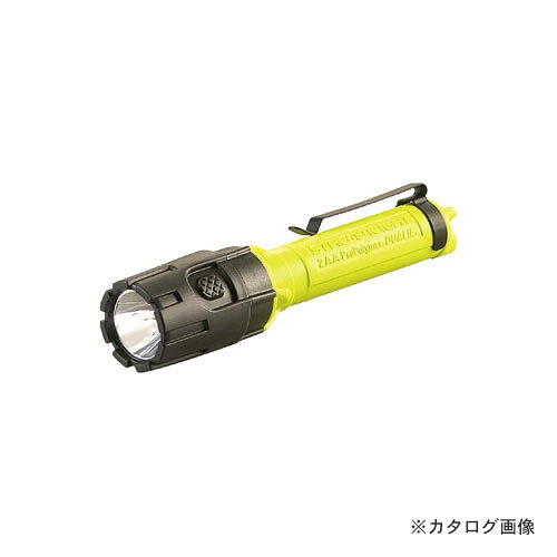 【メーカー名】 ●STREAMLIGHT 【特長】 ●前方と下部を照らすことが可能。 ●底部にマグネット付属。 【仕様】 ●明るさ(ルーメン)：115 ●電源：単3電池2本 ●全長(cm)：15.5 ●カラー：イエロー 【関連商品】 ストリームライト STREAMLIGHT 67753 デュアリー 乾電池入 ブラック ストリームライト STREAMLIGHT 88901 バンテージ180 乾電池入 オレンジ ストリームライト STREAMLIGHT 88903 バンテージ180 乾電池入 ブラック &nbsp; &nbsp;