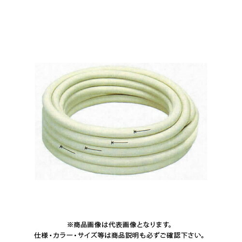 【特長】 ●内管の肉厚が従来品の2倍！ ●ベンダー不要 ●高温、高圧領域で使用可能。衛生的で優れた耐食性に優れる。 ●配管が軽量なので楽に作業ができる。 ●耐候性グレードの保温材 ●50cmごとに目印があり、カットの目安として便利 【仕様】 ●内径：13Φ×25m ●保温材厚み：10mm ●形状：シングル ●入数：1セット 【関連商品】 風呂用追い炊き配管ホース バスホース（13×20m）ツイン 1巻 TA-B20MW TA-ECパイプワンタッチ式配管キット20m 13A×20m 部材セット 1セット TA-EC320K TA-ECパイプワンタッチ式配管キット2m 13A×2m 部材セット 1セット TA-EC302P TA-ECパイプワンタッチ式配管キット3m 13A×3m 部材セット 1セット TA-EC303P TA-ECパイプワンタッチ式配管キット5m 13A×5m 部材セット 1セット TA-EC305P e-タッチ 袋ナットアダプター eパイプワンタッチ継手 10個 EW-TF13 スマートホース10A用ツイン20m巻 1巻 TSH10A-20MW スマートホース10A用部品セット（S） 1セット TSH10A-SS スマートホース10A用部品セット（L） 1セット SH1-L &nbsp;