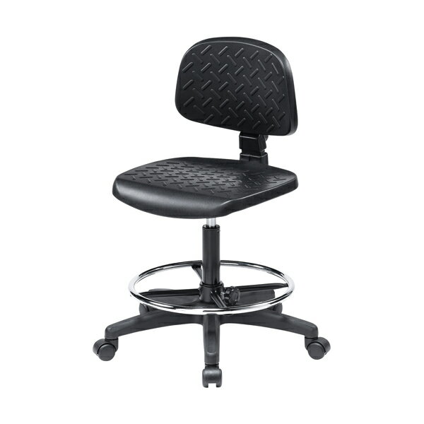 【送料別途】【直送品】サンワサプライ SANWA 作業用ワークチェア リクライニング機能 背もたれ前後調..