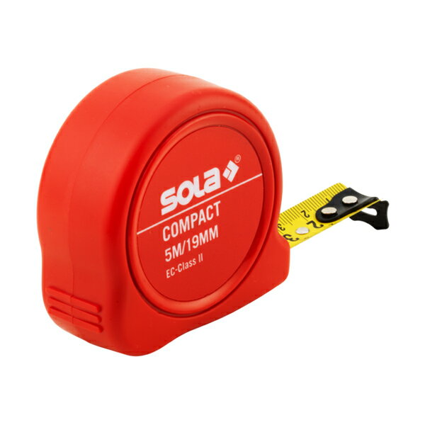 COMPACT コンベックス 19mm×5m レッド SOLa ソラ CO 5