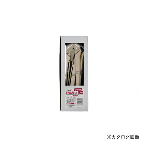 アサヒペン AP T30-10Pお得用多用途刷毛10本PC30MM