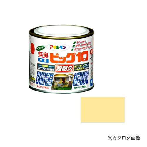 Rakuten - アサヒペン AP 水性ビッグ10多用途 1/5L 227クリーム色